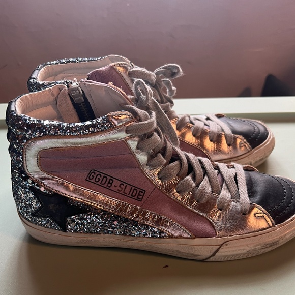 Golden Goose Slide High Tops - Picture 1 of 12